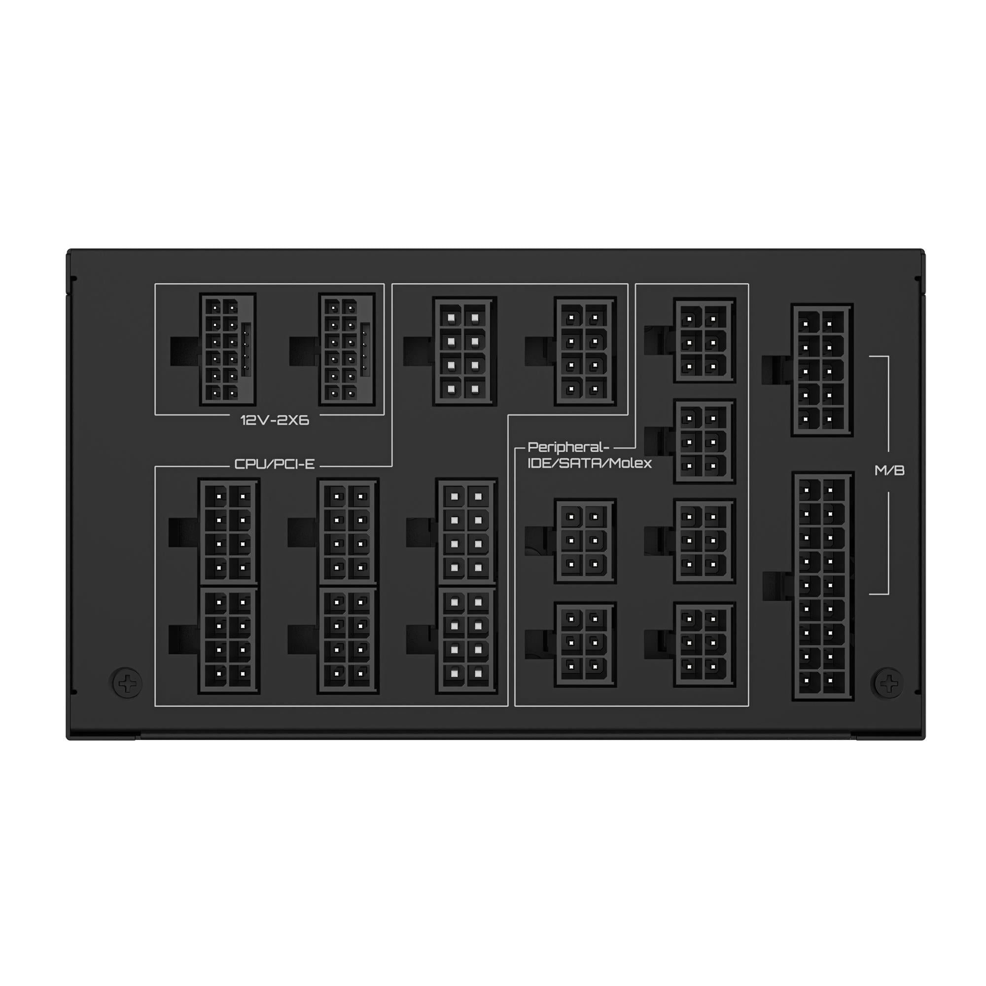 Power Supply GIGABYTE GP-UD1600PM PG5 1600 Watts Efficiency 80 PLUS PLATINIUM PFC Active GP-UD1600PMPG5