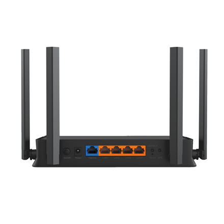 TP-LINK Archer BE220 | BE3600 Dual-Band Wi-Fi 7 Router | 802.11be | Ethernet LAN (RJ-45) ports 4 | 10/100/1000 Mbit/s |