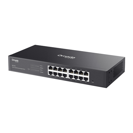 ES216G | TP-LINK Omada 16-Port Gigabit Easy Managed Switch | Desktop/Rackmountable | Managed | Power supply type 100-240