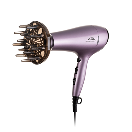 ETA | Hair Dryer | ETA431990000 Rosalia | 2200 W | Number of temperature settings 3 | Ionic function | Diffuser nozzle |