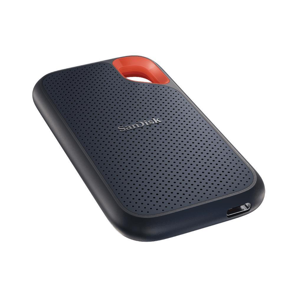 External SSD SANDISK BY WESTERN DIGITAL Extreme 1TB USB-C Write speed 1000 MBytes/sec Read speed 1050 MBytes/sec SDSSDE61-1T00-G25