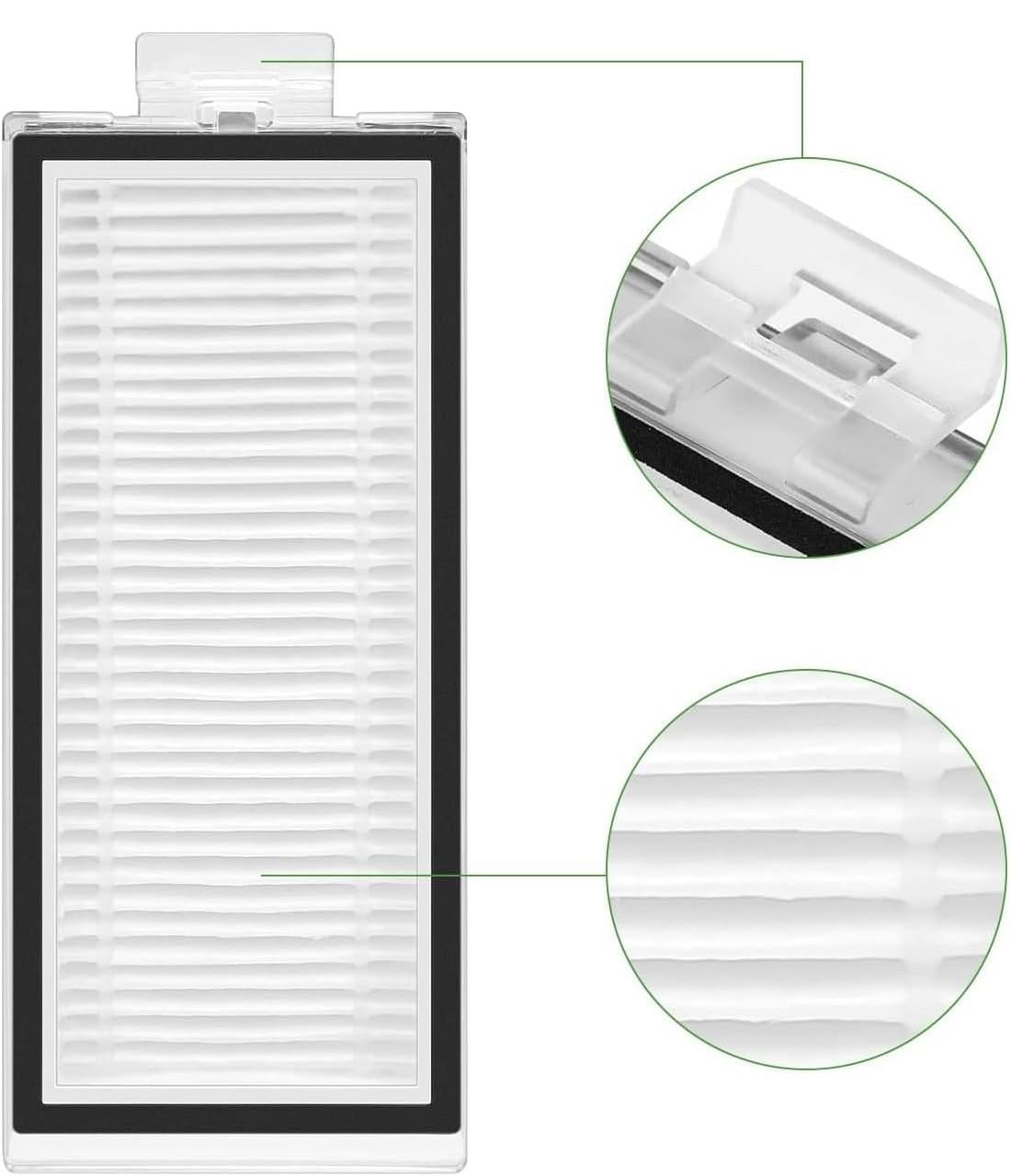 Vacuum Cleaner Accessory ROBOROCK Water Tank Filter For C10/E20/E25/E35/S50/S51/S55/E45/S60/S61/S65/S45/S60 Pure/S65 Pure/E50/E55/Q55 Pro/Q55 Pro+ 8.02.0063