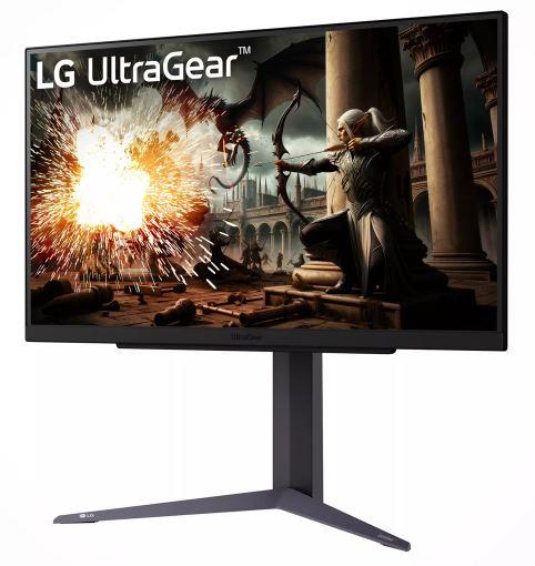 LCD Monitor LG 27GS75Q-B 27" Gaming Panel IPS 2560x1440 16:9 180Hz Matte 1 ms Pivot Height adjustable Tilt Colour Black 27GS75Q-B