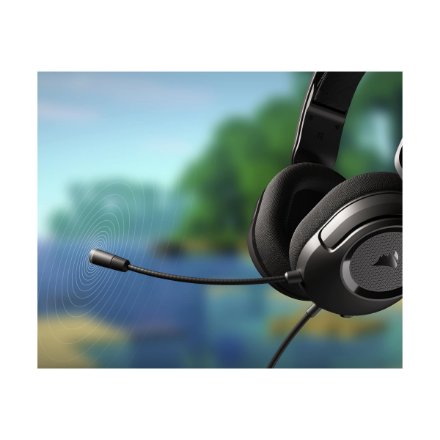 Corsair | Gaming Headset | HS35 v2 | Wired | Over-Ear | Microphone | Carbon