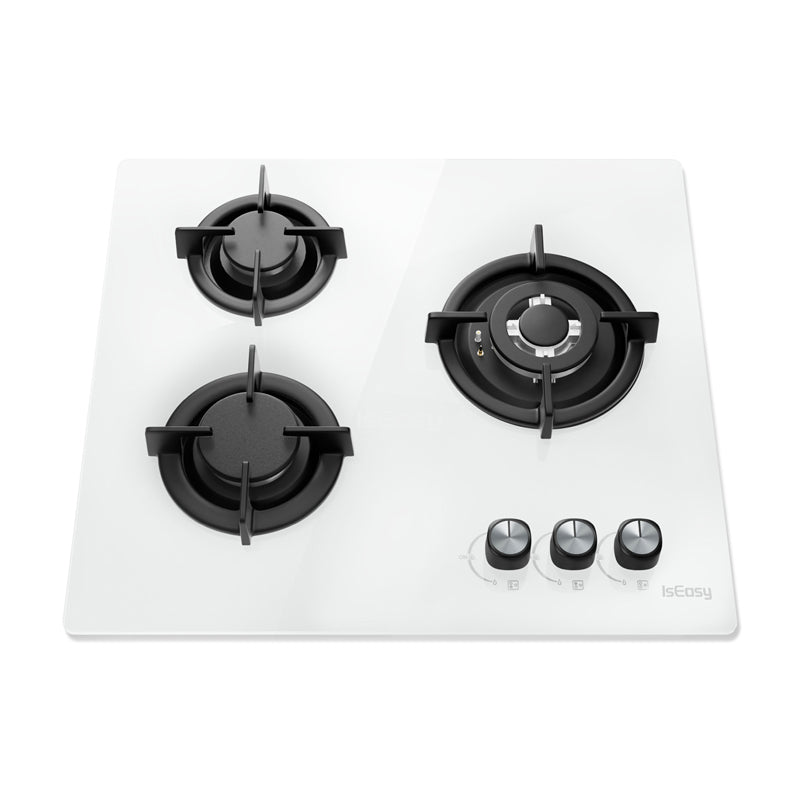 ISEASY MGBG-603 gas hob, 3 burners (white) - Image 3