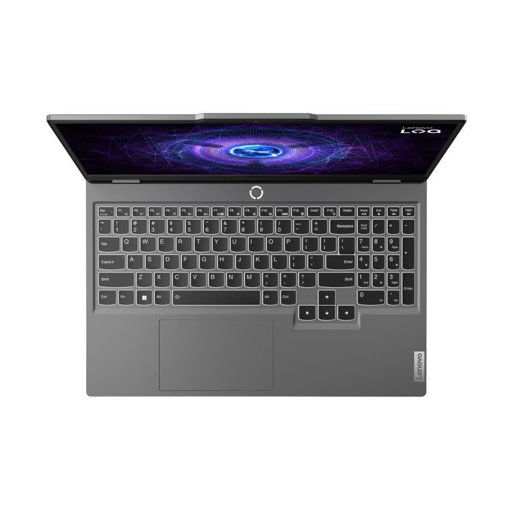 Notebook LENOVO LOQ 15IAX9 CPU Core i5 i5-12450HX 2400 MHz 15.6" 1920x1080 RAM 16GB DDR5 4800 MHz SSD 512GB NVIDIA GeForce RTX 3050 6GB ENG Grey 2.38 kg 83GS002NPB