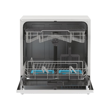 Candy Dishwasher | CP 8F9FFW | Free-standing | Width 55 cm | Number of place settings 8 | Number of programs 8 | Energy