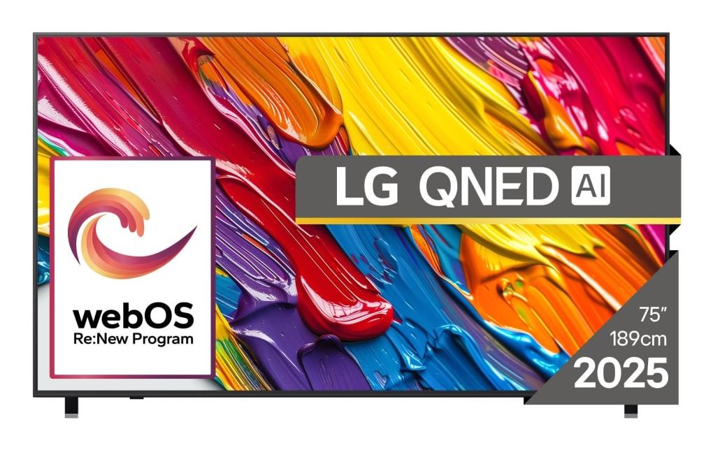 TV Set LG 75 " 4K Ultra HD 3840 x 2160 pixels Flat 16:9 QNED 75QNED84A3C