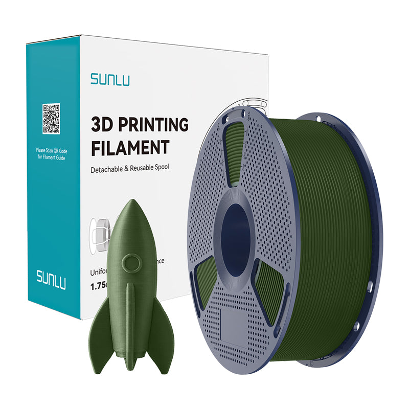 Sunlu High-Speed PLA Filament (Olive) - Image 1