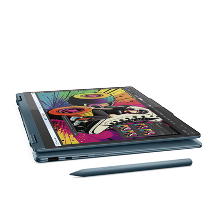 Lenovo- Yoga 7 2-in-1 14AKP10 AMD | Tidal Teal | 14 " | OLED | Touchscreen | WUXGA | 1920 x 1200 pixels | Glossy | AMD R