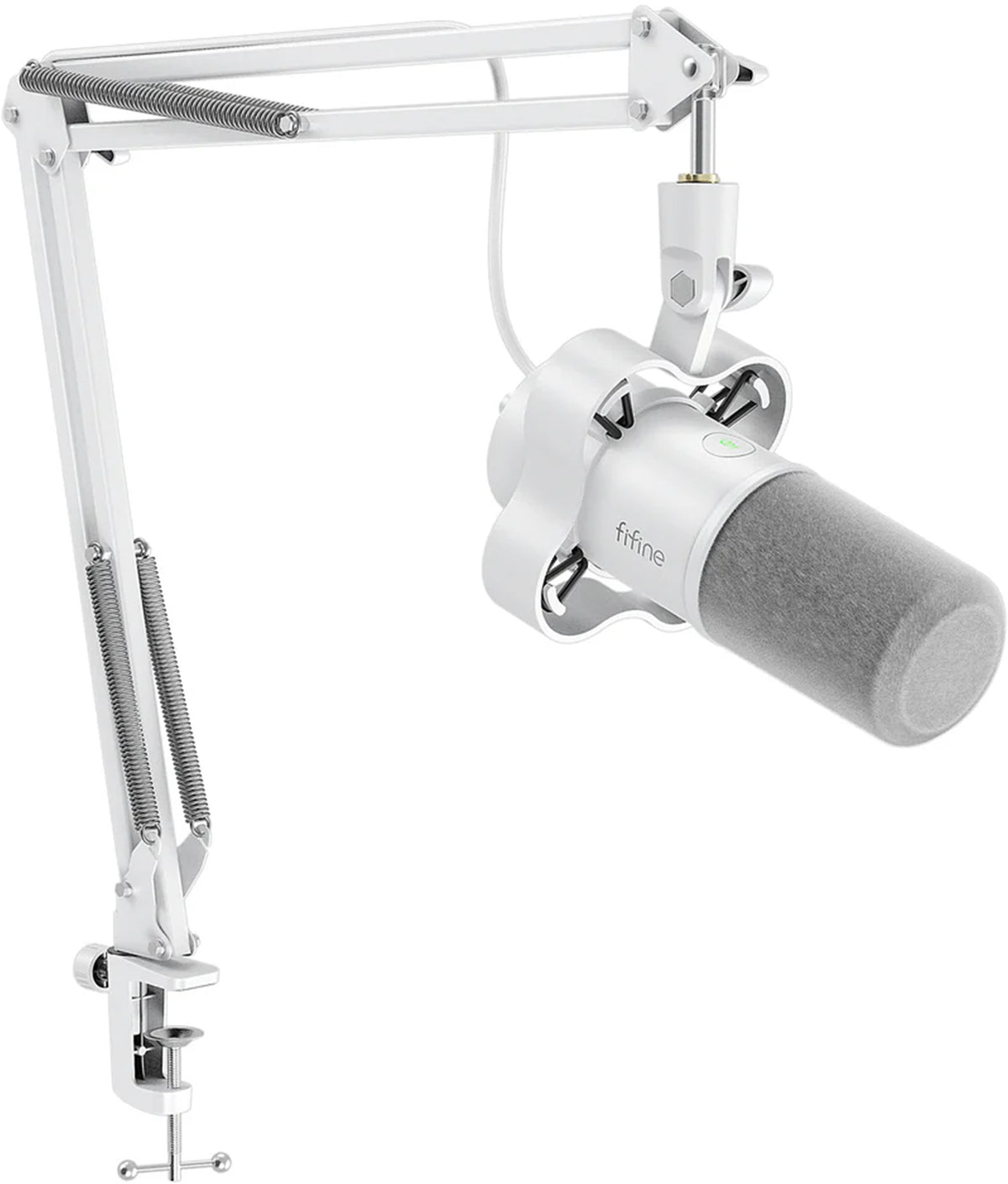 Fifine K688W dynamic microphone (white) - Image 2