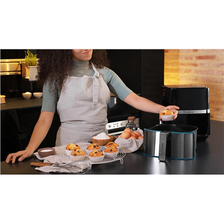 Cecotec Hot air fryer | Cecofry Full InoxBlack 5500 Pro | Power 1700 W | Capacity 5.5 L | Black inox/Black