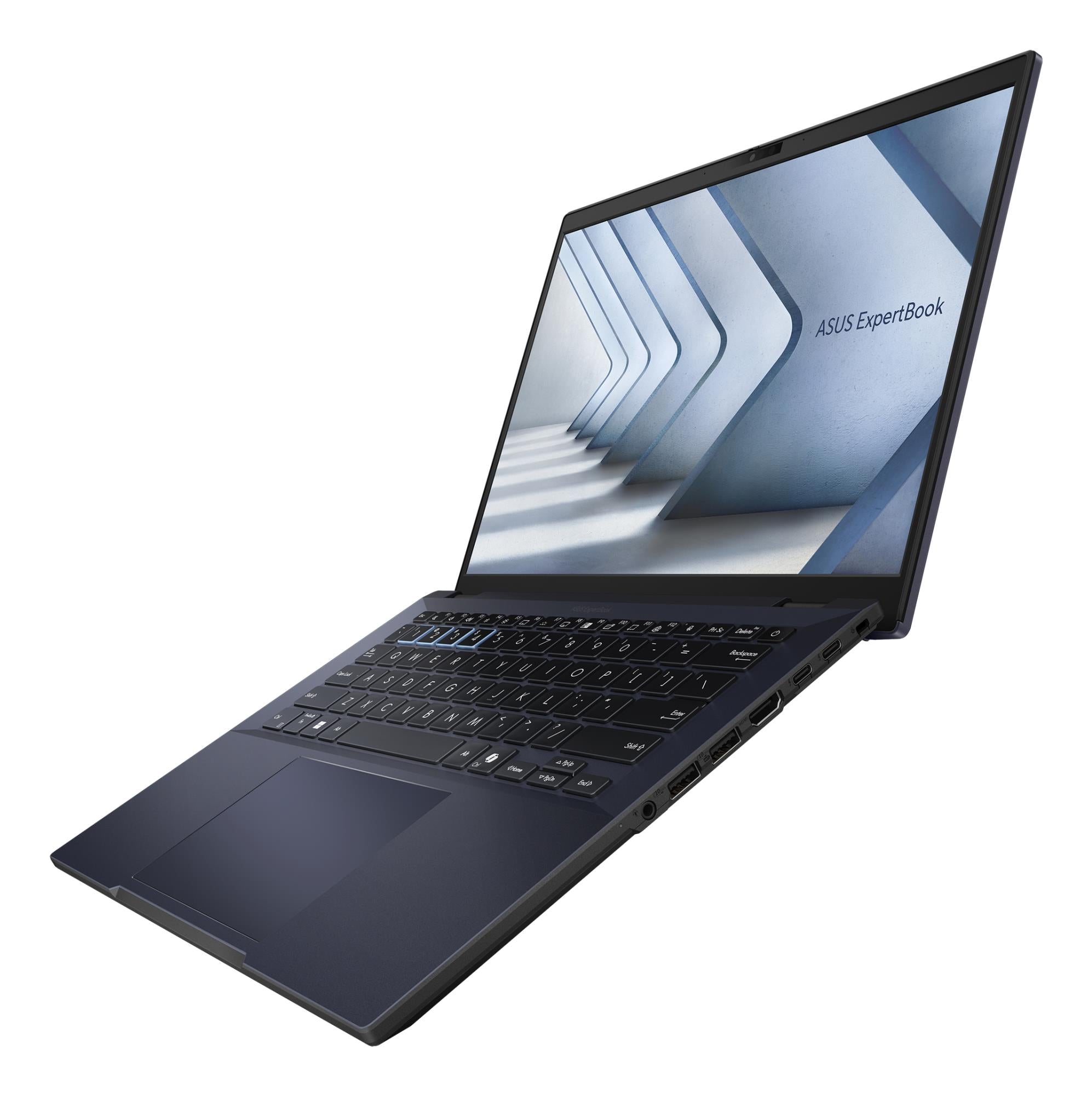 Notebook ASUS ExpertBook B3404CMA-QN1624X CPU Core Ultra u5-125H 1200 MHz 14" 2560x1600 RAM 16GB DDR5 SSD 512GB Intel Graphics Integrated ENG Windows 11 Pro Black 1.57 kg 90NX0711-M01Y70