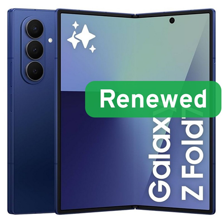Samsung Renewed | Grade A | Galaxy Z Fold 7 | 256 GB | Blue Shadow | 5G | O