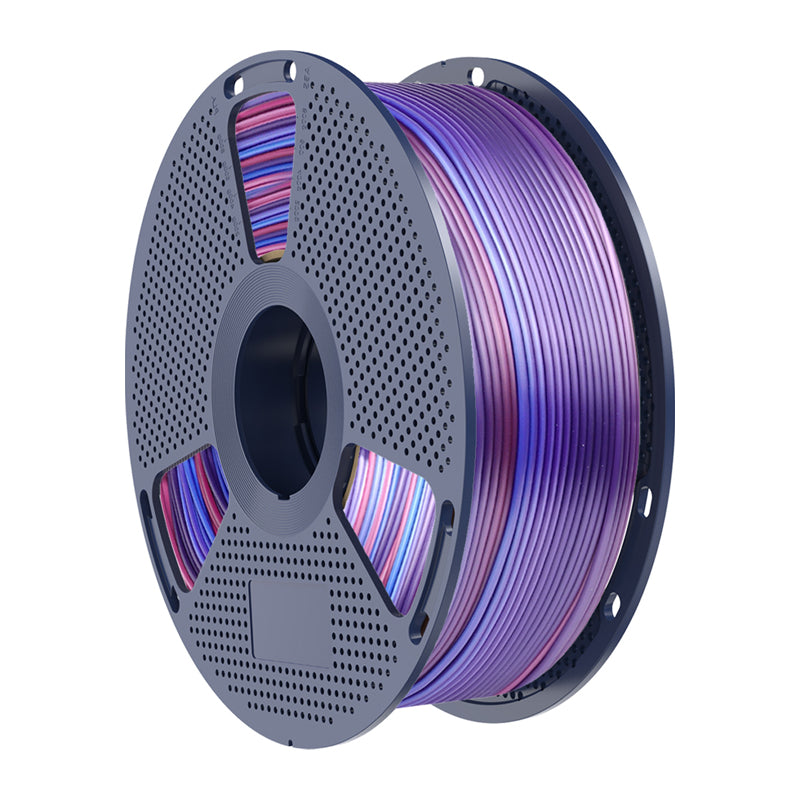 Sunlu PLA+ Silk Filament (Rainbow 02) - Image 4