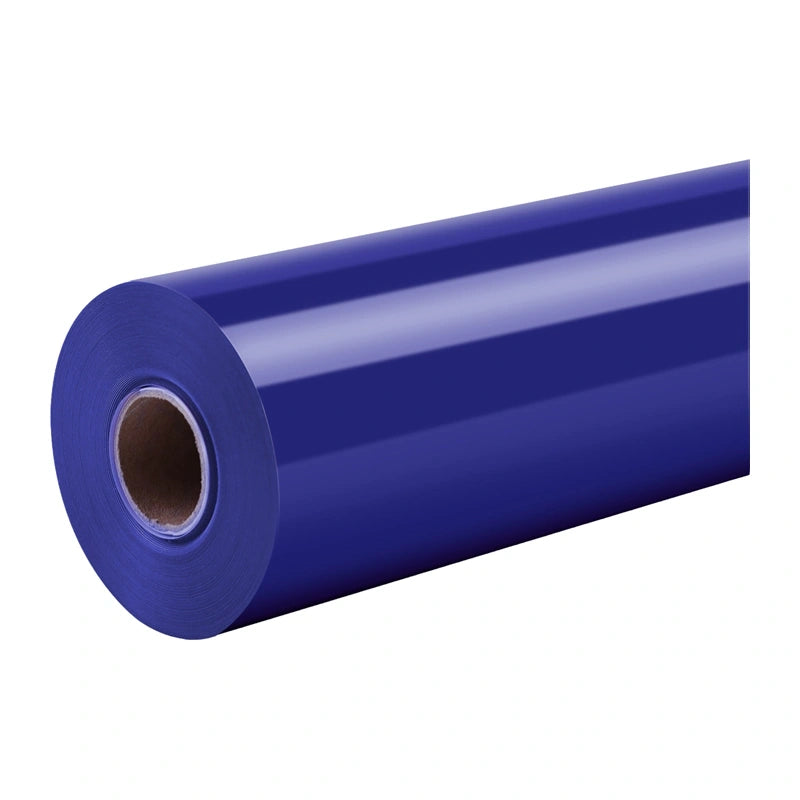 HTVRONT Pure Heat Transfer Film, 30.5 cm x 1.8 m (blue) - Image 1