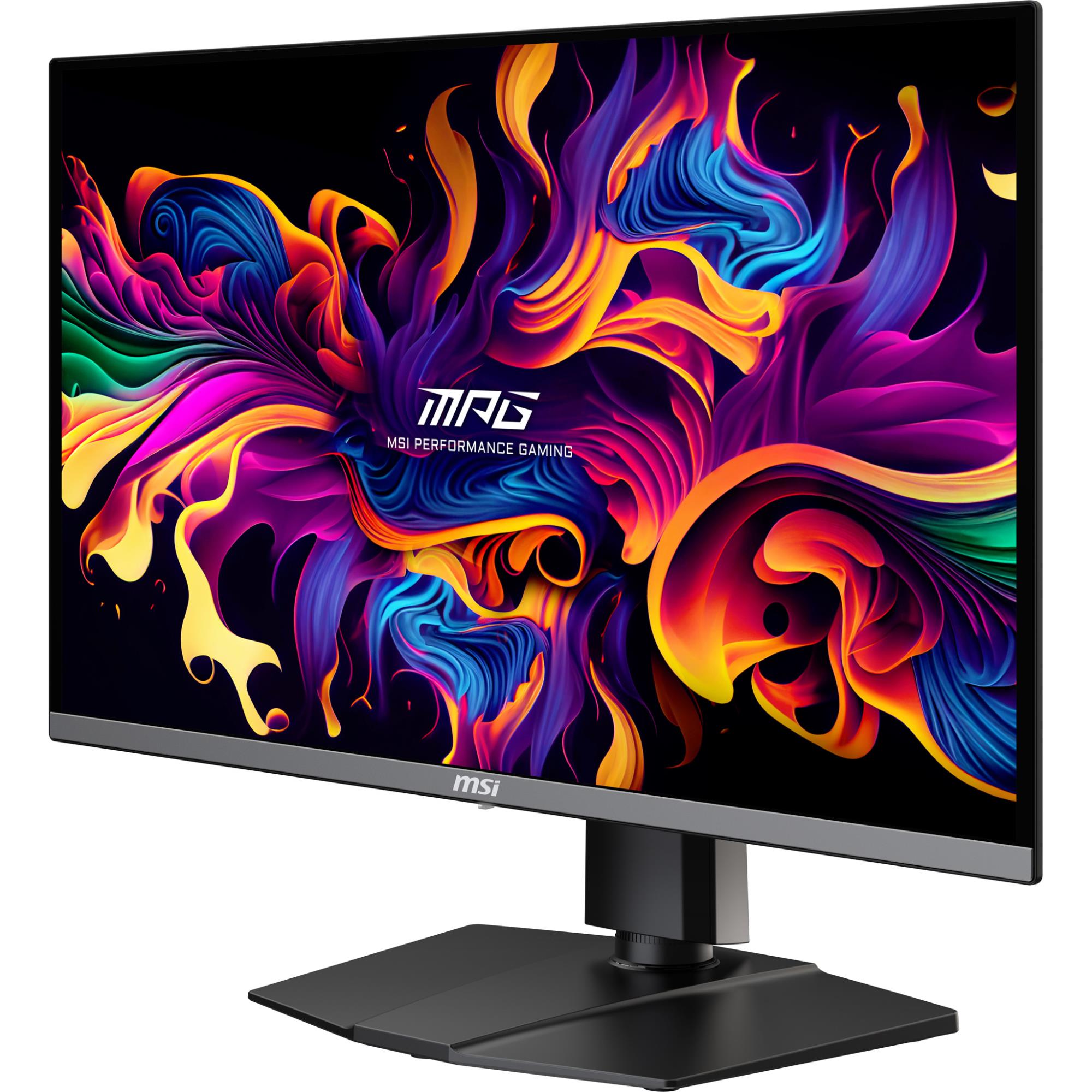 Monitor MSI MPG 271QRX QD-OLED 26.5" Gaming Panel QD-OLED 2560x1440 16:9 360Hz Matte 0.03 ms Swivel Pivot Height adjustable Tilt Colour Black MPG271QRXQD-OLED