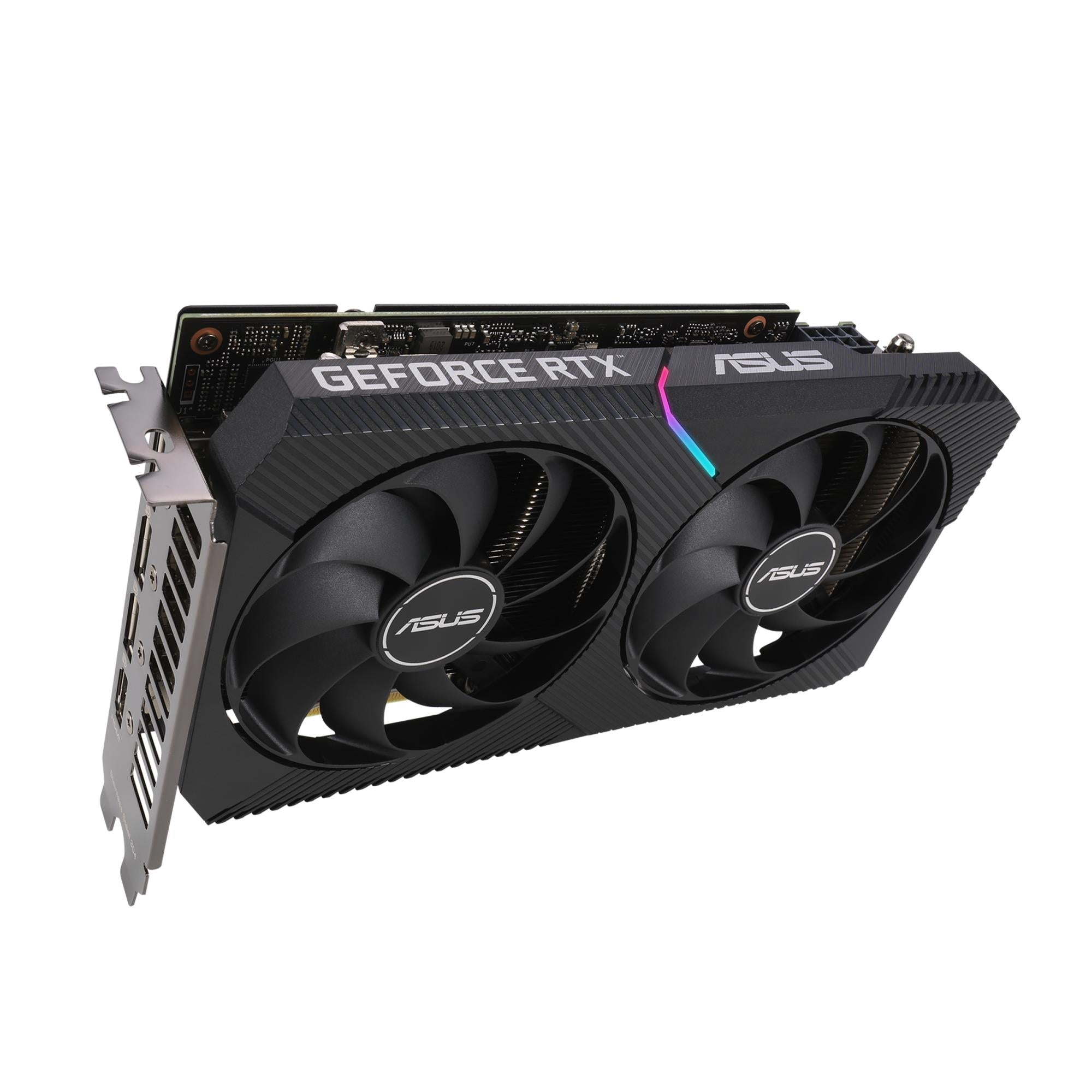 Graphics Card ASUS NVIDIA GeForce RTX 3060 12 GB 192 bit PCIE 4.0 16x GDDR6 GPU 1837 MHz 1xHDMI 3xDisplayPort DUAL-RTX3060-O12G-V2