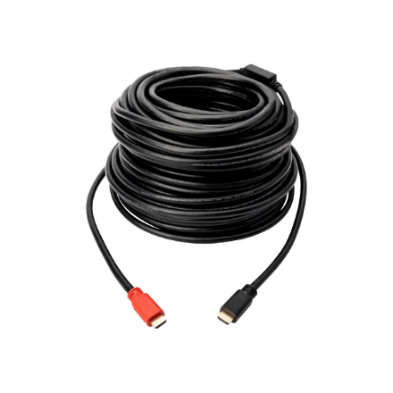 Digitus | High Speed HDMI Cable with Signal Amplifier | DB-330118-100-S | HDMI Male (type A) | HDMI Male (type A) | HDMI