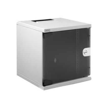 Digitus | 6U Wall Mounting Cabinet | DN-10-05U-1 | Safety class rating IP20; 200° door opening angle; Lockable safety-gl