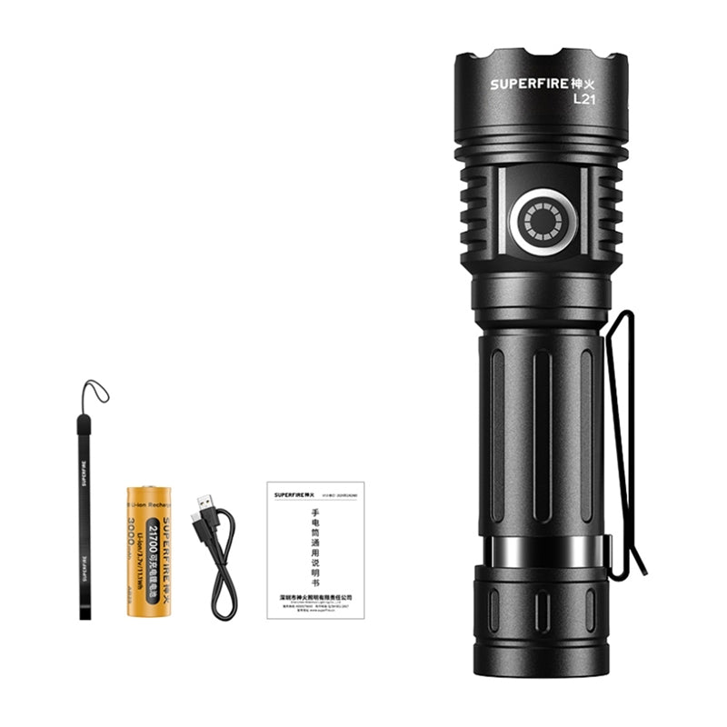 Superfire L21 Flashlight - Image 2