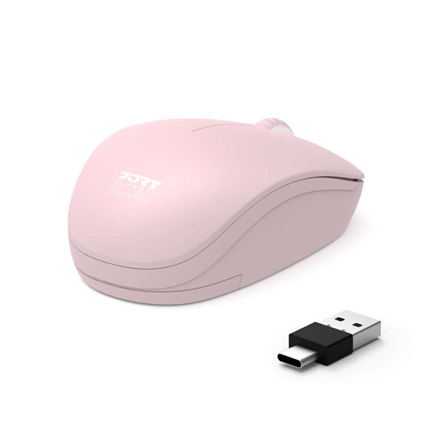 PORT CONNECT Mouse | Collection II | Wireless | 2.4 GHz | Pink
