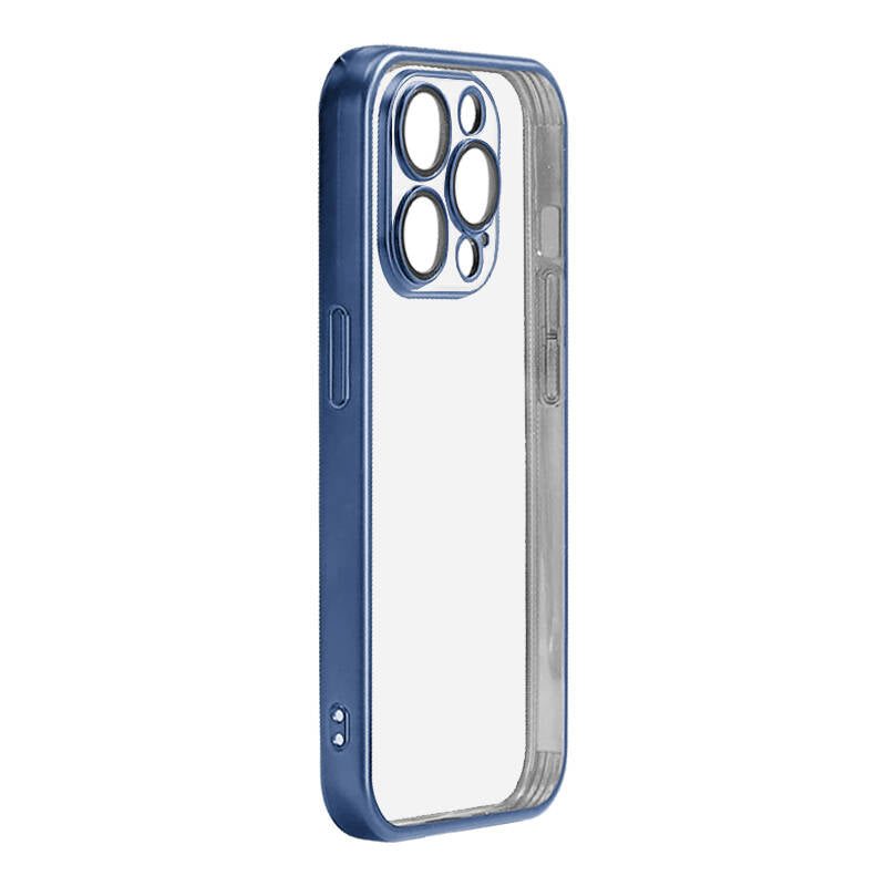 Protective phone case Joyroom JR-15Q2 for iPhone 15 Pro (matte blue) - Image 1
