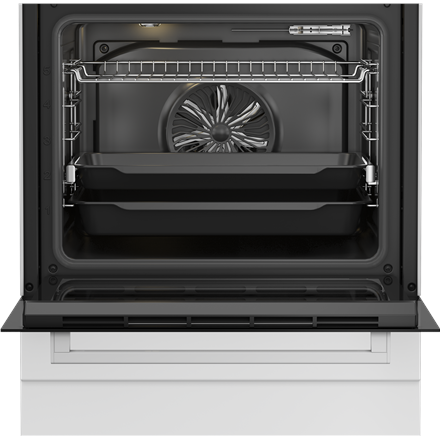 BEKO Cooker | FBM62330GWDTN | Hob type Gas | Oven type Electric | White | Width 60 cm | Depth 60 cm | Grilling | LED | E