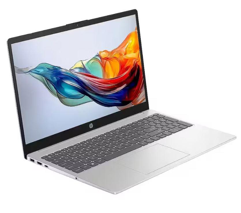 Notebook HP 15-fc0054nw CPU AMD Ryzen 7 5825U 2000 MHz 15.6" 1920x1080 RAM 16GB DDR5 SSD 512GB AMD Radeon Graphics Integrated ENG Silver 1.59 kg BW5G8EA