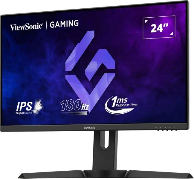 LCD Monitor VIEWSONIC VX2479J-HD-PRO 24" Gaming Panel IPS 1920x1080 16:9 180 Hz Matte 1 ms Swivel Pivot Height adjustable Tilt Colour Black VX2479J-HD-PRO