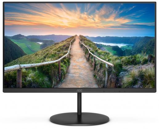LCD Monitor AOC Q27V4EA 27" Panel IPS 2560x1440 16:9 75Hz 4 ms Speakers Tilt Colour Black Q27V4EA
