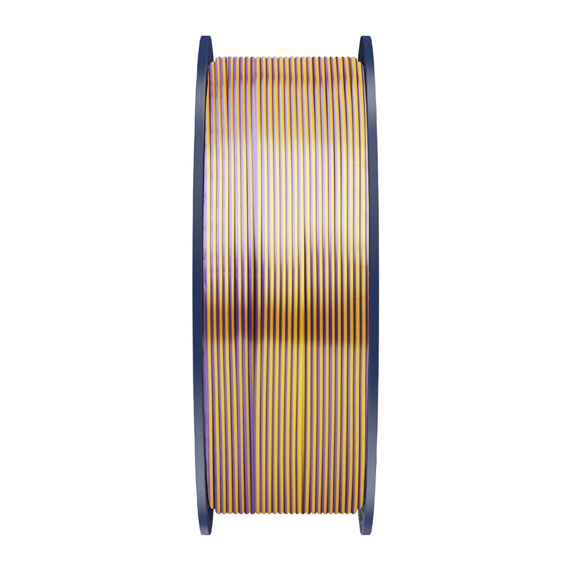 Sunlu PLA+ Silk Tri-Color Filament (Black, Gold, and Purple) - Image 5