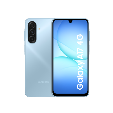 Samsung | Galaxy | A17 | Blue | 6.7 " | Super AMOLED | 1080 x 2340 pixels | Mediatek | Helio G99 | Internal RAM 4 GB | 1