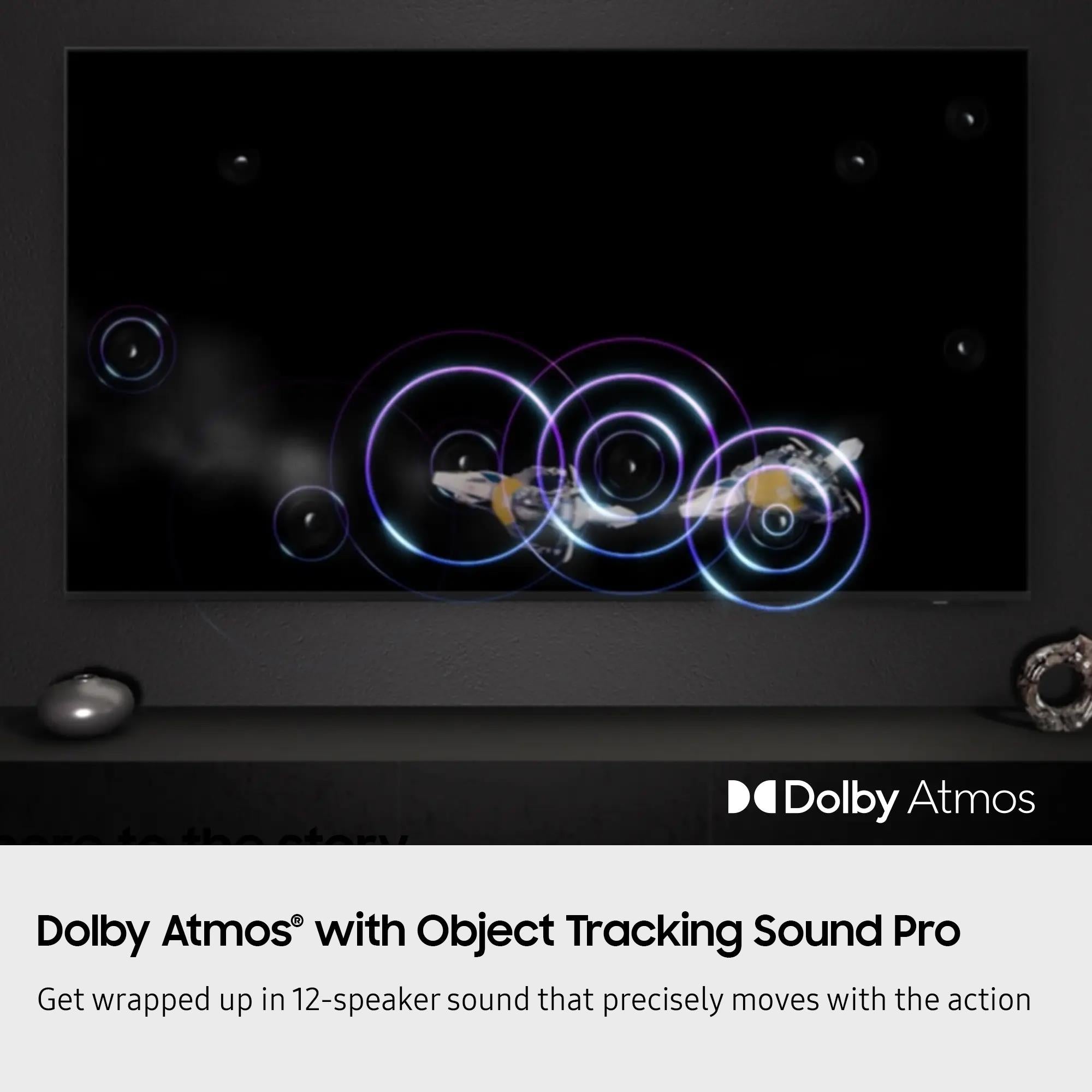 TV Set SAMSUNG 65" 8K/Smart QLED 7680x3840 Wireless LAN Bluetooth Black QE65QN900FTXXH