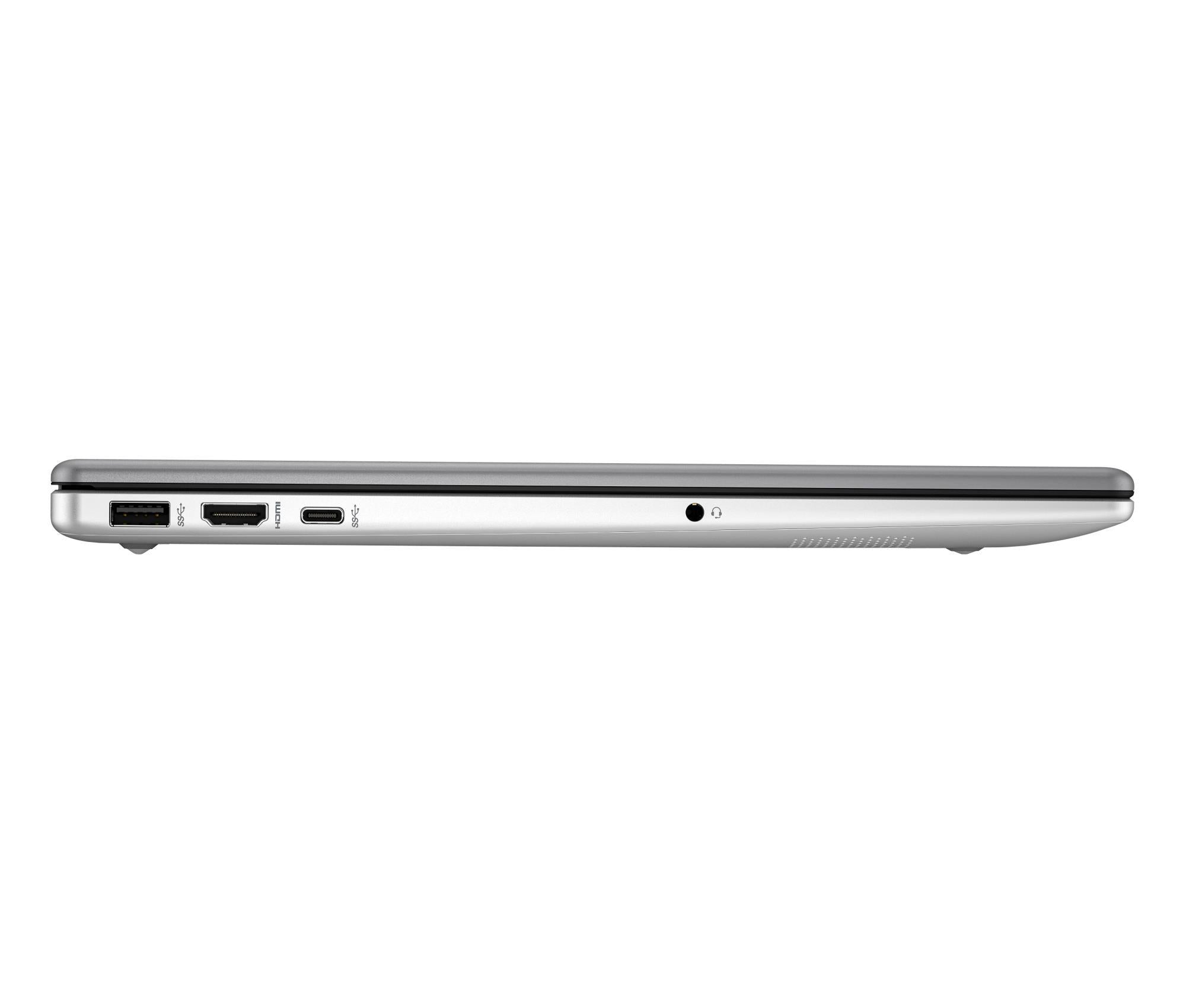 Notebook HP 255R G10 CPU AMD RyzenT 5 7535U 2.9 GHz 15.6 " 1920 x 1080 pixels RAM 16 GB DDR5-SDRAM SSD 512 GB Discrete graphics Not available On-board graphics Yes Numeric keypad Yes Keyboard language English OS installed FreeDOS Colour Silver Weight
