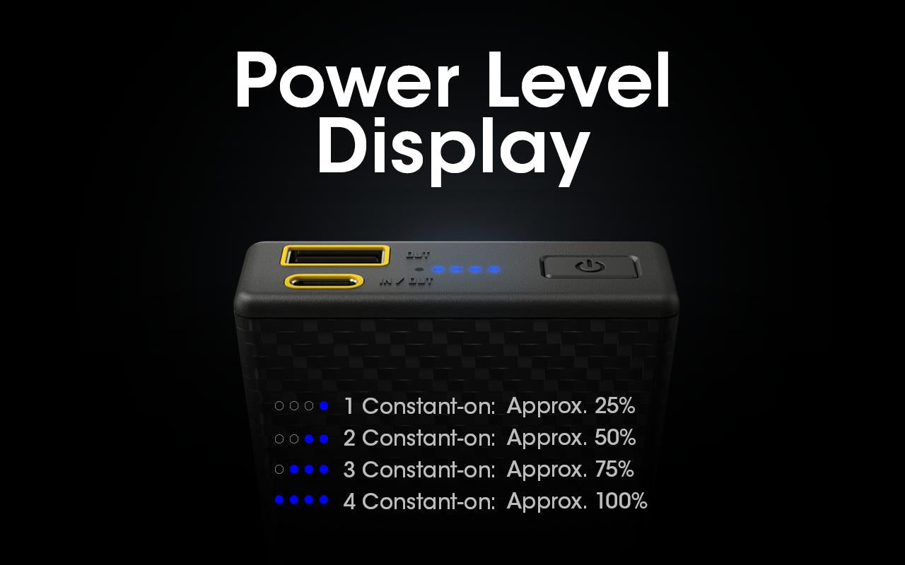 POWER BANK 20000MAH/CARBO20000 NITECORE