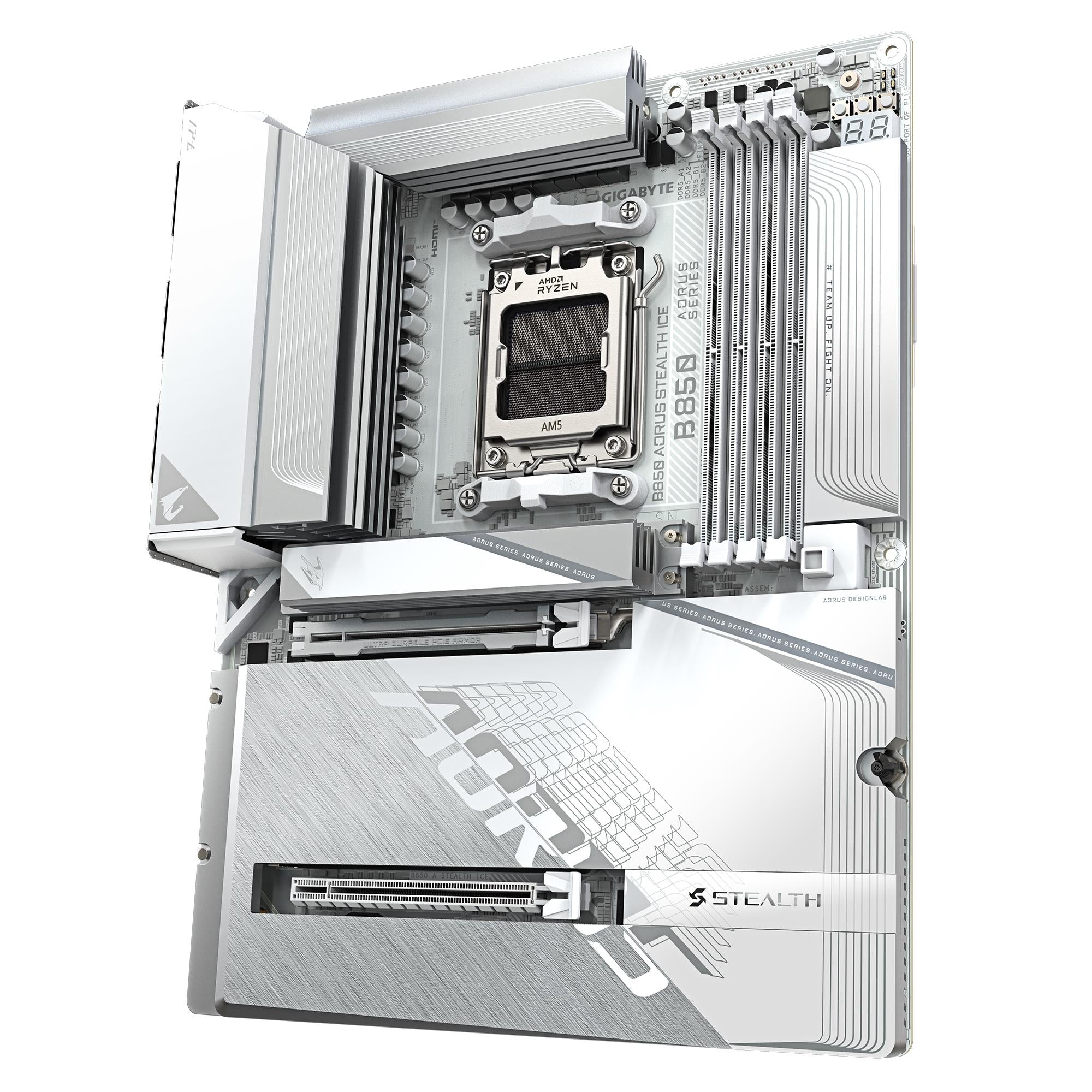 Mainboard GIGABYTE AMD B850 SAM5 ATX Memory DDR5 B850ASTEALTHICE1.0