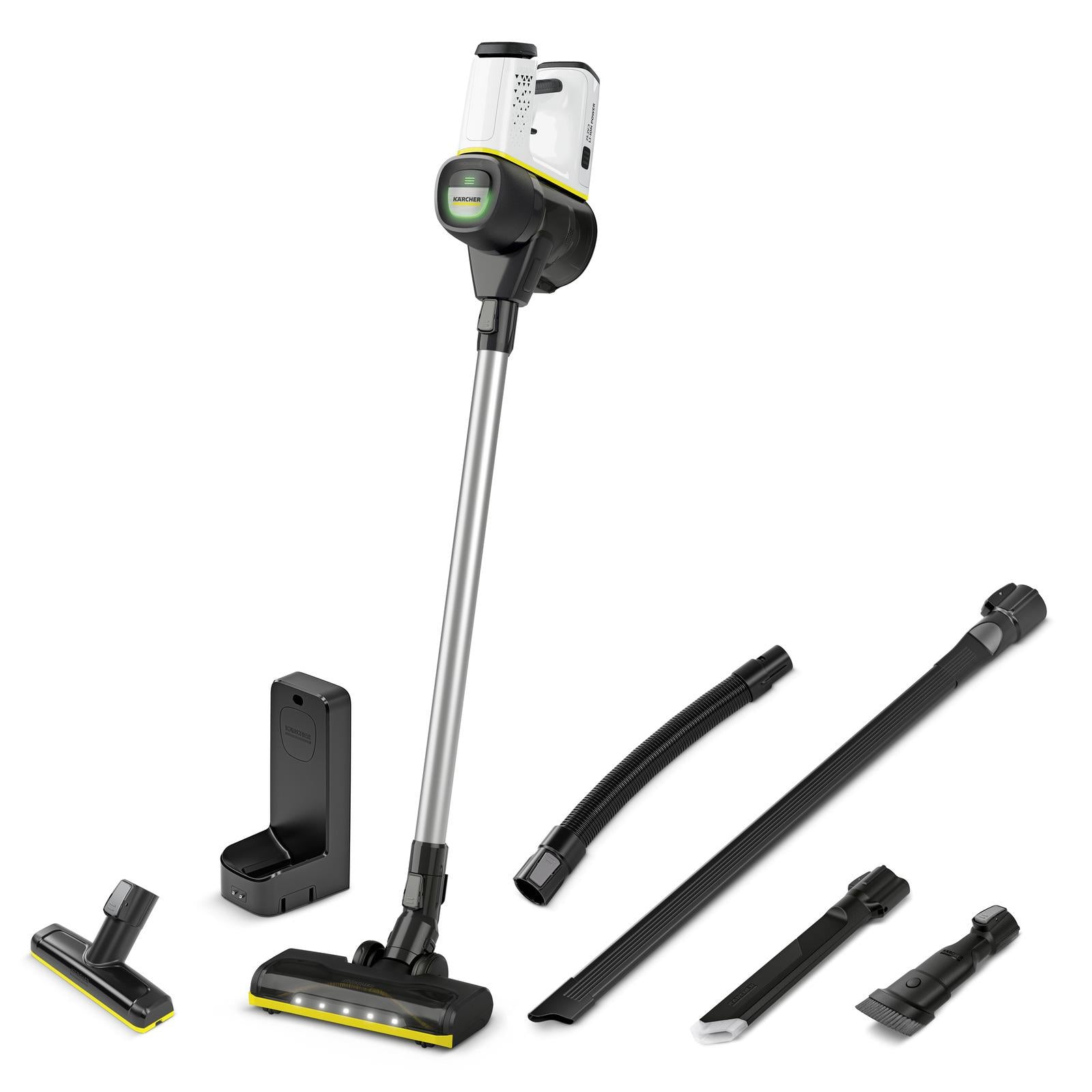 Vacuum Cleaner KARCHER Cordless vacuum cleaner VC 6 Cordless ourFamily Car Upright/Cordless/Car cleaning/Rechargeable/For carpets Noise 78 dB White Weight 2.6 kg 1.198-672.0
