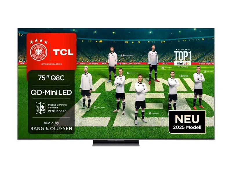TV Set TCL 75 " 4K Ultra HD 3840 x 2160 pixels Flat 16:9 LCD 75Q8C