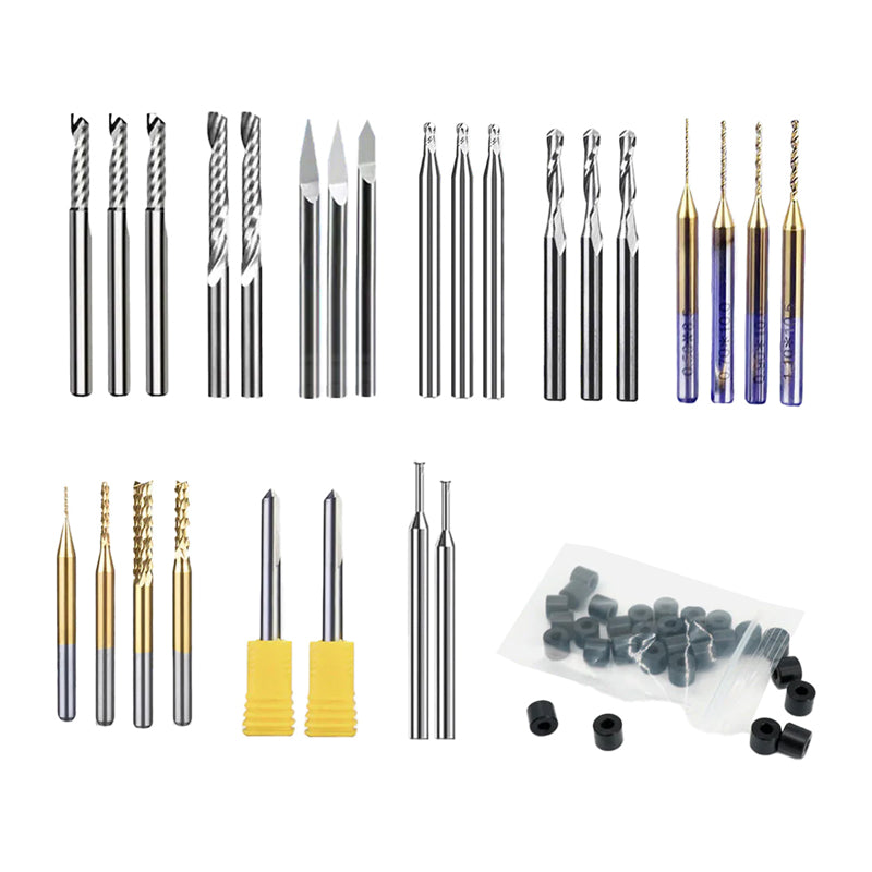 MAKERA Carvera Essential Extended Router Bit Set (52 pieces) - Image 1
