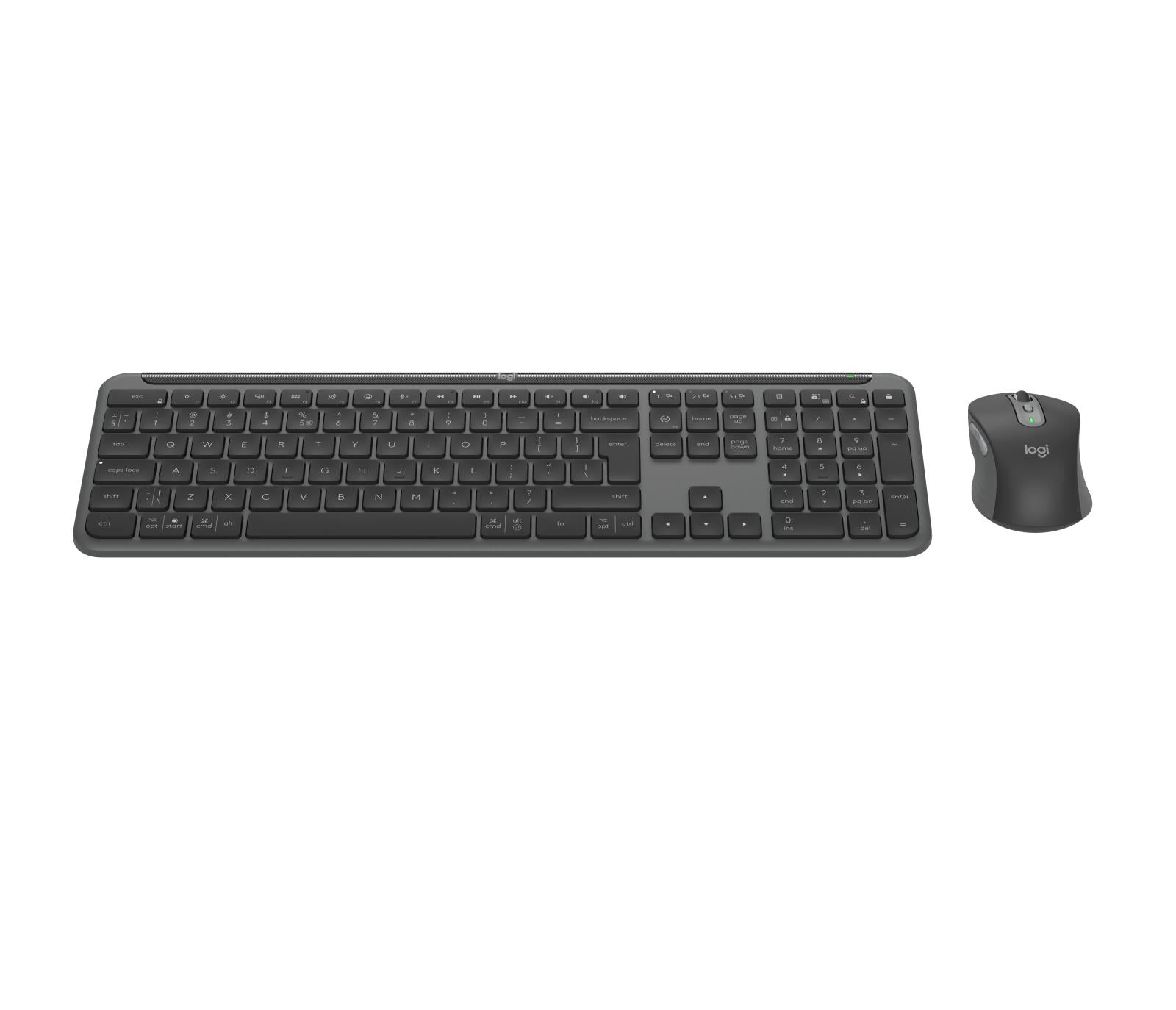KEYBOARD +MOUSE SLIM MK950 ENG/GRAPHITE 920-012490 LOGITECH