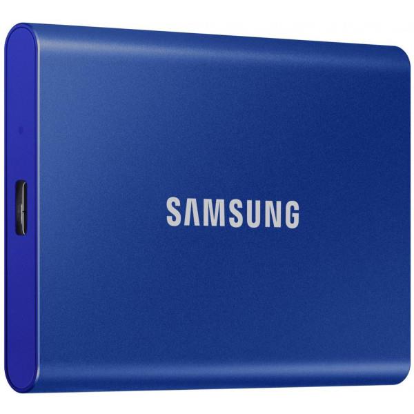External SSD SAMSUNG T7 1TB USB 3.2 Write speed 1000 MBytes/sec Read speed 1050 MBytes/sec MU-PC1T0H/WW