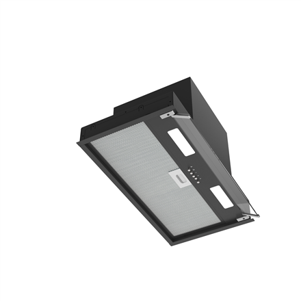 CATA Hood | ARMONIA 60 BK | Canopy | Energy efficiency class C | Width 59.8 cm | 645 m³/h | Mechanical | LED | Black