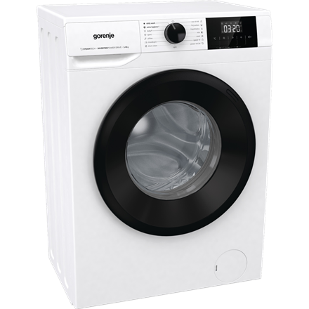 Gorenje | Washing Machine | W3NGPI62SBS | Energy efficiency class B | Front loading | Washing capacity 6 kg | 1200 RPM |