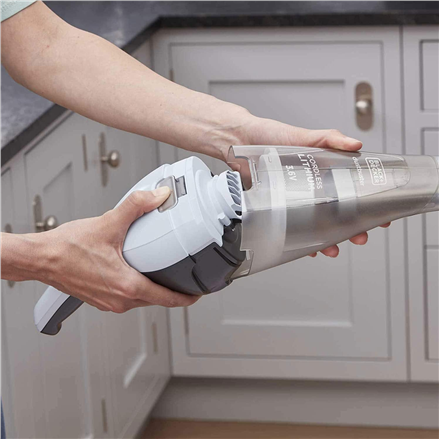 BLACK & DECKER Vacuum Cleaner | NVC215W-QW | Cordless operating | 7.2 V | Blue/Gray | Operating time (max) 10 min
