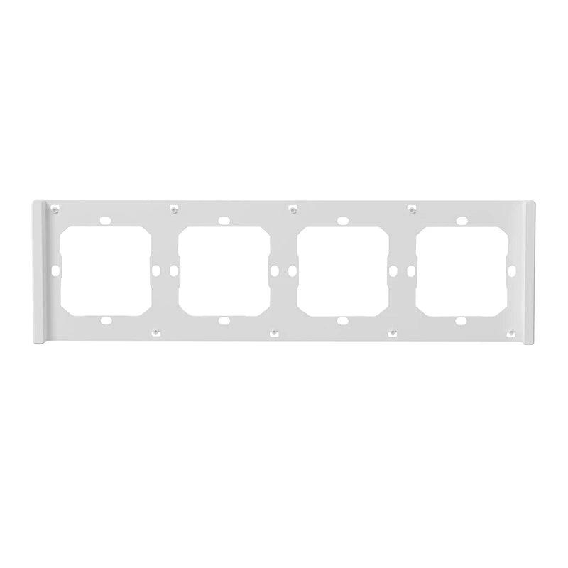 Frame for switch M5 80 quadruple 4-fold SONOFF M5-4C-80-FW (white) - Image 1