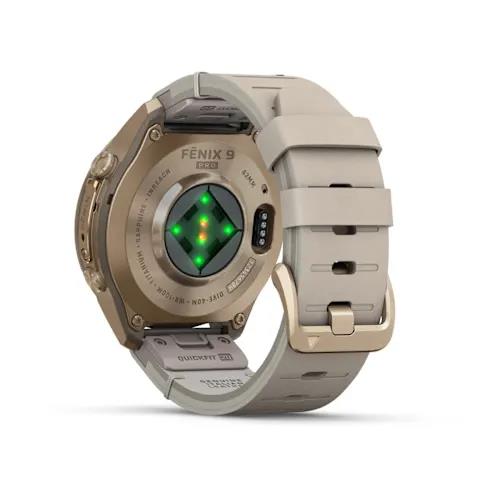 SMARTWATCH FENIX 9 PRO/AUT. GOLD 010-04335-21 GARMIN