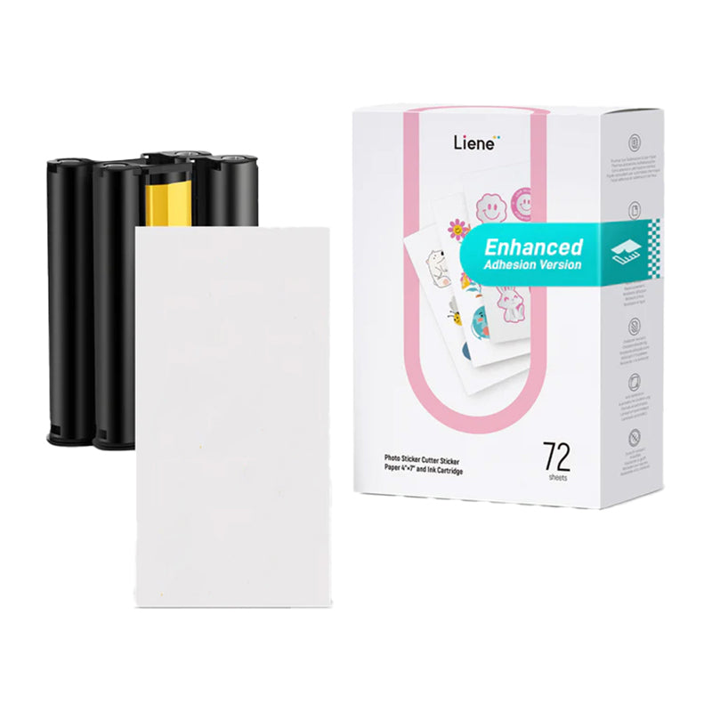 Liene PixCut printer paper, 4x7", 72 sheets - Image 1
