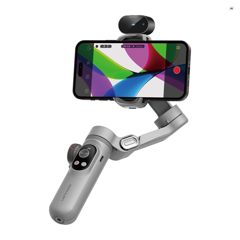 AOCHUAN X Pro Gimbal with AI Sensors (Gray) - Image 1