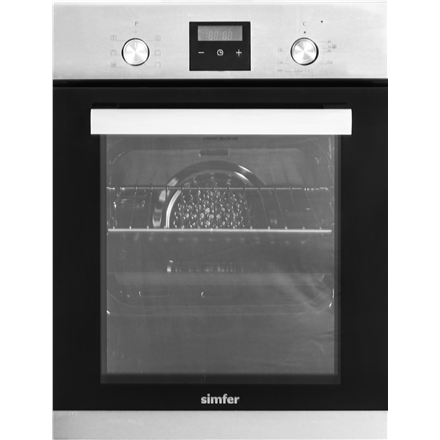 Simfer Oven | 4207BERIM.1 | 47 L | Multifunctional | Manual | Pop-up knobs | Height 54.1 cm | Width 45 cm | Stainless St